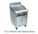 Comstock-Castle F32-24 24" Gas Restaurant Range w/  24" Full Griddle, (1) Open Front Cabinet Base, 48.000 BTU 1 image