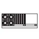 Comstock-Castle F3226-18-1.5RB 60" Gas Restaurant Range w/ (4) Open Burners, (1) 18" Griddle, (1) 18" Charbroiler, (2) Standard Ovens, 244.000 BTU 2 image