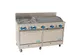 Comstock-Castle F3226-3RB 60" Gas Restaurant Range w/ (4) Open Burners, (1) 36" Charbroiler, (2) Standard Ovens, 258.000 BTU 1 image