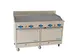 Comstock-Castle F3226-5RB 60" Gas Restaurant Range w/ (1) Full Charbroiler, (2) Standard Ovens, 210.000 BTU 1 image