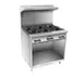 Comstock-Castle F33 36" Commercial Gas Range w/ (6) Open Burners , (1) Cabinet Base, 144.000 BTU 1 image