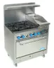Comstock-Castle F330-12B 36" Gas Range w/ (4) Open Burners, 12" Raised Griddle, (1) Standard Oven, 162.000 BTU 1 image