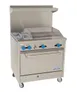 Comstock-Castle F330-24 36" Gas Range w/ (2) Open Burners, 24" Griddle, (1) Standard Oven, 132.000 BTU 1 image