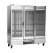 Beverage Air FB72HC-5G 75" 3-Glass Door Reach-In Freezer, Bottom Mount, 68.43 cu. ft., Stainless Steel Front 1 image