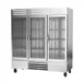 Beverage Air FB72HC-5G 75" 3-Glass Door Reach-In Freezer, Bottom Mount, 68.43 cu. ft., Stainless Steel Front 2 image