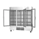 Beverage Air FB72HC-5G 75" 3-Glass Door Reach-In Freezer, Bottom Mount, 68.43 cu. ft., Stainless Steel Front 4 image