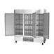 Beverage Air FB72HC-5S 75" 3-Solid Door Reach-In Freezer, Bottom Mount, 68.43 cu. ft., Stainless Steel Front 4 image