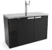 Fagor FDD-24-48 Draft Beer Cooler, 48" Black, 2‑Tap 1/2‑Barrel Direct‑Draw, Side‑Mounted Compressor 1 image