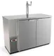 Fagor FDD-24-48S Draft Beer Cooler, 48" Stainless, 2‑Tap 1/2‑Barrel Kegs, 1‑Column, Side Compressor 1 image