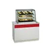 Federal Industries CD3628 35" Display Case, 2-Glass Door, Black Trim, Wire Shelves, Glass Front 1 image