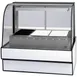 Federal Industries CG7748HD 77" 1-Glass Door Curved Heated Deli Case, 5 Wells, Infrared Heater 1 image