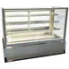 Federal Industries ITD6034-B18 60" 3-Door Glass Bakery Display Case, Interior, 3500K LED Lights 1 image