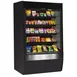 Federal Industries VNSS7260S 71.25" Display Case, Black Frame, Deck, Shelves, 3500K LED, 120V 1 image