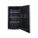 Summit FF195H34 19" Built-in or Freestanding Undercounter Refrigerator in Black, Stainless Steel Door, 3.13 cu. ft 4 image