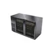 Fagor Refrigeration FBB-59GS-N Refrigerated Back Bar Cabinet w/ 2 Glass Doors, 4 Shelves, 2 Rails 1 image