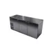 Fagor Refrigeration FBB-79S-N Refrigerated Back Bar Cabinet w/ 3 Solid Doors, 6 Shelves, 4 Rails 1 image