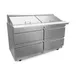 Fagor Refrigeration FMT-60-24-D4-N 60" Mega Top SandwichPrep Table w/ 4 Drawers, 24 Pans 1 image