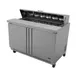 Fagor Refrigeration FST-48-12-N 48" Refrigerated Sandwich / Salad Prep Table w/ 2 Doors, 12 Pans 1 image