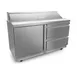 Fagor FST-60-16-D2-N 60" Sandwich and Salad Prep Table w/ 1 Door & 2 Drawers, 16 Pans 1 image