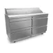 Fagor FST-60-16-D4-N 60-3/8" 4-Drawer Sandwich and Salad Prep Table, 16 Pans, Stainless Steel 1 image