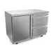 Fagor Refrigeration FUR-48-D2-N 48" Undercounter Fridge, 1 Door & 2 Drawers, Stainless Steel, Front Breathing, 16.7 cu. ft. 1 image