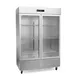 Fagor Refrigeration QVR-2G-N Reach-In Refrigerator w/ 2 Glass Doors, Bottom Mount, Stainless Steel, 52 cu. ft. 1 image