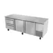 Fagor SUR-93-D2 93" 2-Door & 2-Drawer Undercounter Fridge, Stainless Steel, Front Breathing, 26.5 cu. ft. 1 image