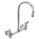 Fisher 13280 Faucet, Backsplash Mount, 8” Centers, 12” Gooseneck Spout 1 image