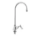 Fisher 30150 Faucet, Deck Mount, Single Hole, 12" Swivel Gooseneck Spout 1 image