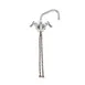 Fisher 31100 Faucet, Deck Mount, Single Hole, Dual Control, 6" Swing Spout 1 image