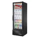 True FLM-27F~TSL01 27" 1 Glass Door Merchandiser Freezer in Black 1 image