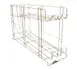 AllPoints 1261616 Metro Can Rack, Gray Epoxy Finish, 24in Deep Shelves, 8 #10 or 12 #5 Cans 1 image