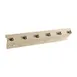 AllPoints 1591030 34" Wall Mount Maintenance Organizer with 4" Top Shelf, Metal Hooks 1 image