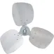 AllPoints 5031028 Condenser Fan Blade, 13-3/4" OD for Keg Storage Rack Accessories 1 image