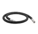 AllPoints 5081009 Rigid 3/4" NPT Black Hose, 7 ft for Keg Storage Rack 1 image