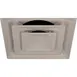 FMP 556-1013 3-Tier Air Diffuser w/ 4-Way Air Distribution, Square, 24" x 24", 8" Dia. Neck 1 image