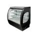 Fogel USA ELITE-6-DC-HC-B 72" Black Refrigerated Deli Display Case 1 image