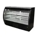 Fogel USA MIRAGE-6-DC-HC-B 72" Black Refrigerated Deli Display Case 1 image