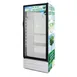 Fogel USA VR-12-HC 25" One Glass Door Refrigerated Merchandiser in White, 12 cu. ft. 1 image