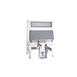 Follett DEV500SG-30-BG 30" Ice-DevIce™ Bagger, 460 lb Top‑Hinged Bin with SmartGATE, NSF Certified 1 image