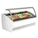 Frost Tech BS18-GF 65” Gelato Dipping Cabinet w/ Curved Sneeze Guard 1 image