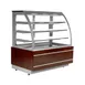 Frost Tech CM4-WRP 53" Curved Double Glass Refrigerated Bakery Display Case 2 image