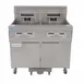 Frymaster 21814EF Electric Fryer, (2) 60 lb Vats, Floor Model 1 image