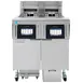 Frymaster 2FQE60U Electric Fryer Battery, (2) 60 lb. Frypots 1 image