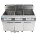 Frymaster 31814GF Multiple Battery Gas Fryer w/ (3) 63 lbs Frypots, Built-In Filtration, 9 Twin Baskets 3 image