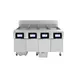 Frymaster 4FQG30U Multiple Battery Gas Fryer w/ (4) 30-lb Frypots, Built-In Automatic Filtration 1 image