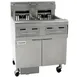 Frymaster FPEL214CA Electric Fryer, (2) 30 lb Vats, Floor Model 3 image