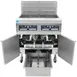 Frymaster FPPH255 Multiple Battery Gas Fryer w/ (2) 50-lb Frypots, Built-In Filtration, 160,000 BTU 3 image