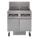 Frymaster FPPH255 Multiple Battery Gas Fryer w/ (2) 50-lb Frypots, Built-In Filtration, 160,000 BTU 1 image