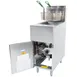 Frymaster/Dean GF40 15" Full Pot Floor Model Gas Fryer with 50 lbs, Millivolt Controls, 122.000 BTU 3 image